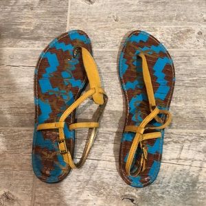 Sam Edelman T Strap Sandals